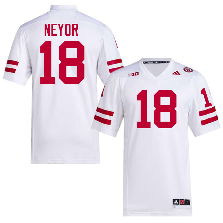 Isaiah Neyor Nebraska Jersey,Nebraska Cornhuskers Football Uniforms,Jersey-White